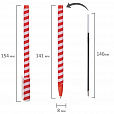 Ручка шариковая BRAUBERG SOFT TOUCH STICK "TWIST", СИНЯЯ, мягкое покрытие, узел 0,7 мм, 143702 - 6