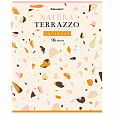 Тетрадь А5, 96 л., BRAUBERG, скоба, клетка, TWIN-лак, "Natura Terrazzo", 404431 - 6