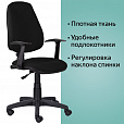 Кресло BRABIX "Comfort MG-321", регулируемая эргономичная спинка, ткань, черное, 532556 - 11