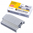 Скобы №24/6 оцинкованные 1000шт Brauberg  *20 - 2