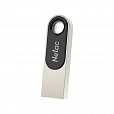 Флеш-диск 64 GB NETAC U278, USB 2.0, металлический корпус, серебристый/черный, NT03U278N-064G-20PN - 1