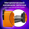 Точилка механическая BRAUBERG "JET", металлический механизм, корпус оранжевый, 229567 - 14