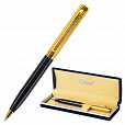 Ручка подарочная шариковая GALANT "Empire Gold", корпус черный с золотистым, золотистые детали, пишущий узел 0,7 мм, синяя, 140960 - 1