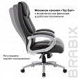 Кресло офисное BRABIX PREMIUM "Blocks HD-008", НАГРУЗКА до 200 кг, экокожа, черное, 531944 - 19