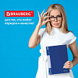 Папка 40 вкладышей BRAUBERG стандарт, синяя, 0,7 мм, 221603 - 14