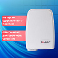 Сушилка для рук SONNEN HD-120, 1000 Вт, пластиковый корпус, белая, 604190 - 7