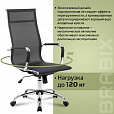 Кресло офисное BRABIX "Line EX-530", хром, сетка, черное, 531846 - 19