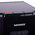 Кулер для воды SONNEN FSE-03B, напольный, нагрев/охлаждение, НИЖНЯЯ ЗАГРУЗКА, 3 крана, черный, 454998 - 4