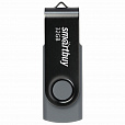 Флеш-диск 32 GB SMARTBUY Twist USB 2.0, черный, SB032GB2TWK - 1
