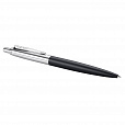 Ручка шариковая PARKER "Jotter XL", УТОЛЩЕННЫЙ корпус, черный матовый лак, детали из нержавеющей стали, синяя, 2068358 - 4