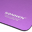 Коврик для мыши SONNEN "PURPLE", резина + ткань, 220х180х3 мм, 513307 - 4