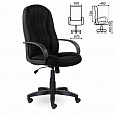 Кресло офисное BRABIX "Classic EX-685", ткань E, черное, 532024 - 2