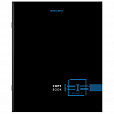 Тетрадь А5, 96 л., BRAUBERG, скоба, клетка, глянцевая ламинация, "Dark", 404428 - 6