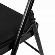 Стул складной BRABIX "Golf Plus CF-003 КОМФОРТ", чёрный каркас, чёрная ткань, 532889 - 11