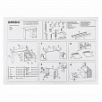 Стол письменный/компьютерный BRABIX "Scandi CD-017", 900х450х750 мм, 2 ящика, дуб сонома, 641895, ЦБ013706-2 - 18