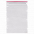 Пакеты с замком ZIP LOCK "зиплок", комплект 100 шт., 40х60 мм, ПВД, толщина 35 микрон, BRAUBERG, 606206 - 3