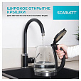 Чайник SCARLETT SC-EK27G103, 1,8 л, 1800 Вт, закрытый нагревательный элемент, стекло, черный - 5