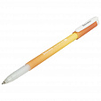 Ручка шариковая BRAUBERG SOFT TOUCH GRIP "GRADE PASTEL", СИНЯЯ, мягкое покрытие, ассорти, узел 0,7 мм, 143711 - 9