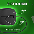Мышь проводная SONNEN М-201, USB, 1000 dpi, 2 кнопки + колесо-кнопка, оптическая, черная, 512631 - 11