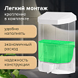 Дозатор для жидкого мыла LAIMA PROFESSIONAL ORIGINAL, НАЛИВНОЙ, 1 л, прозрачный, пластик, 605773 - 12