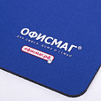 Коврик для мыши ОФИСМАГ, резина+ткань, 220х180х3 мм, 512812 - 2