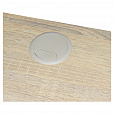 Стол на металлокаркасе BRABIX "LOFT CD-006",1200х500х730 мм,, 2 полки, цвет дуб натуральный, 641226 - 7