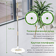 Комплект для уборки: швабра, ведро 7 л/5 л с отжимом центрифуга, 2 насадки, бежевый, LAIMA, 607488 - 21