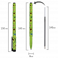 Ручка шариковая BRAUBERG SOFT TOUCH GRIP "AVOCADO", СИНЯЯ, мягкое покрытие, узел 0,7 мм, 143716 - 6