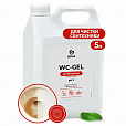 Средство для уборки сантехнических блоков 5,3 кг GRASS WC-GEL, кислотное, гель, 125203 - 4