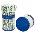Ручка шариковая BRAUBERG SOFT TOUCH STICK "CACTUS", СИНЯЯ, мягкое покрытие, узел 0,7 мм, 143707 - 8