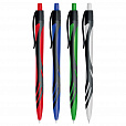 Ручка шариковая автоматическая BRAUBERG "ULTRA COLOR CLASSIC", корпус ассорти, СИНЯЯ, пишущий узел 0,7 мм, линия письма 0,35 мм, 144498 - 1
