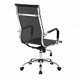 Кресло офисное BRABIX "Line EX-530", хром, сетка, черное, 531846 - 4