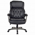 Кресло BRABIX PREMIUM "Regal EX-557", НАГРУЗКА до 150 кг, пружинный блок, экокожа, черный, 532945 - 3