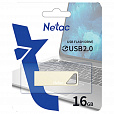 Флеш-диск 16 GB NETAC U326, USB 2.0, металлический корпус, серебристый, NT03U326N-016G-20PN - 6
