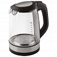Чайник SCARLETT SC-EK27G19, 2,2 л, 2200 Вт, закрытый нагревательный элемент, стекло, черный - 1