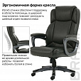 Кресло офисное BRABIX PREMIUM "Favorite EX-577", пружинный блок, рециклированная кожа, серое, 531935 - 16