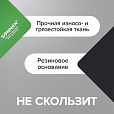 Коврик для мыши SONNEN "GREEN", резина + ткань, 220х180х3 мм, 513305 - 8