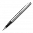 Ручка перьевая PARKER "Jotter Stainless Steel CT", корпус серебристый, детали хром, синяя, 2030946 - 6