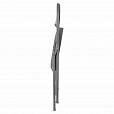 Стул складной BRABIX "Golf Plus CF-003 КОМФОРТ", серый каркас, серая ткань, 532890 - 10
