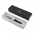 Ручка перьевая PARKER "Jotter Bond Street Black CT", черный, детали нержавеющая сталь, синяя, 2030947 - 7