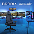 Кресло компьютерное BRABIX "GT Carbon GM-115", две подушки, экокожа, черное, 531932 - 17