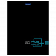 Тетрадь А4, 48 л., BRAUBERG, скоба, клетка, глянцевый лак, "DARK", 404042 - 3
