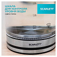 Чайник SCARLETT SC-EK27G103, 1,8 л, 1800 Вт, закрытый нагревательный элемент, стекло, черный - 7