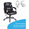 Кресло офисное BRABIX "Eldorado EX-504", экокожа, черное, 530874 - 5