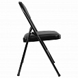 Стул складной BRABIX "Golf Plus CF-003 Комфорт", черный каркас, кожзам черный, 531566 - 6