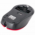 Мышь беспроводная с бесшумным кликом SONNEN V18, USB, 800/1200/1600 dpi, 4 кнопки, красная, 513516 - 8