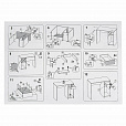 Стол письменный/компьютерный BRABIX "Scandi CD-017", 900х450х750 мм, 2 ящика, дуб сонома, 641895, ЦБ013706-2 - 19