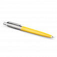 Ручка шариковая PARKER "Jotter Orig Yellow", корпус желтый, нержавеющая сталь, блистер, синяя, 2076056 - 3