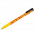 Ручка шариковая BRAUBERG SOFT TOUCH GRIP "LINES", СИНЯЯ, мягкое покрытие, узел 0,7 мм, 143724 - 5