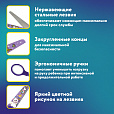 Ножницы 130 мм сиреневые, с цветной печатью "Единороги", закругленные, BRAUBERG KIDS, 238350 - 11